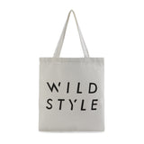 LOGO CANVAS BAG - 15"X13.5"