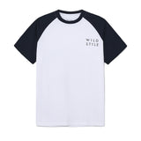 LOGO SHORT SLEEVE BASEBALL TEE