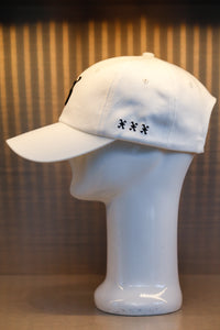 XXXSCOFF S XXX logo baseball cap - White