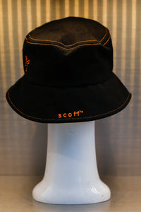 XXXSCOFF Face Scoff xx Logo bucket hat -Orange