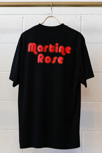 Martine Rose T-shirt W/ Clown Artwork -BLK