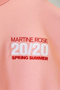 Martine Rose SS20 Classic Crew-PINK