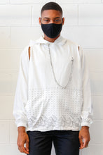 Load image into Gallery viewer, Hyein Seo Chained Hoodie-WHT