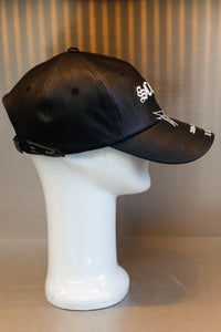 XXXSCOFF xx Gothic scoff XXX logo black carbon coating deep cap  (Black)-Black