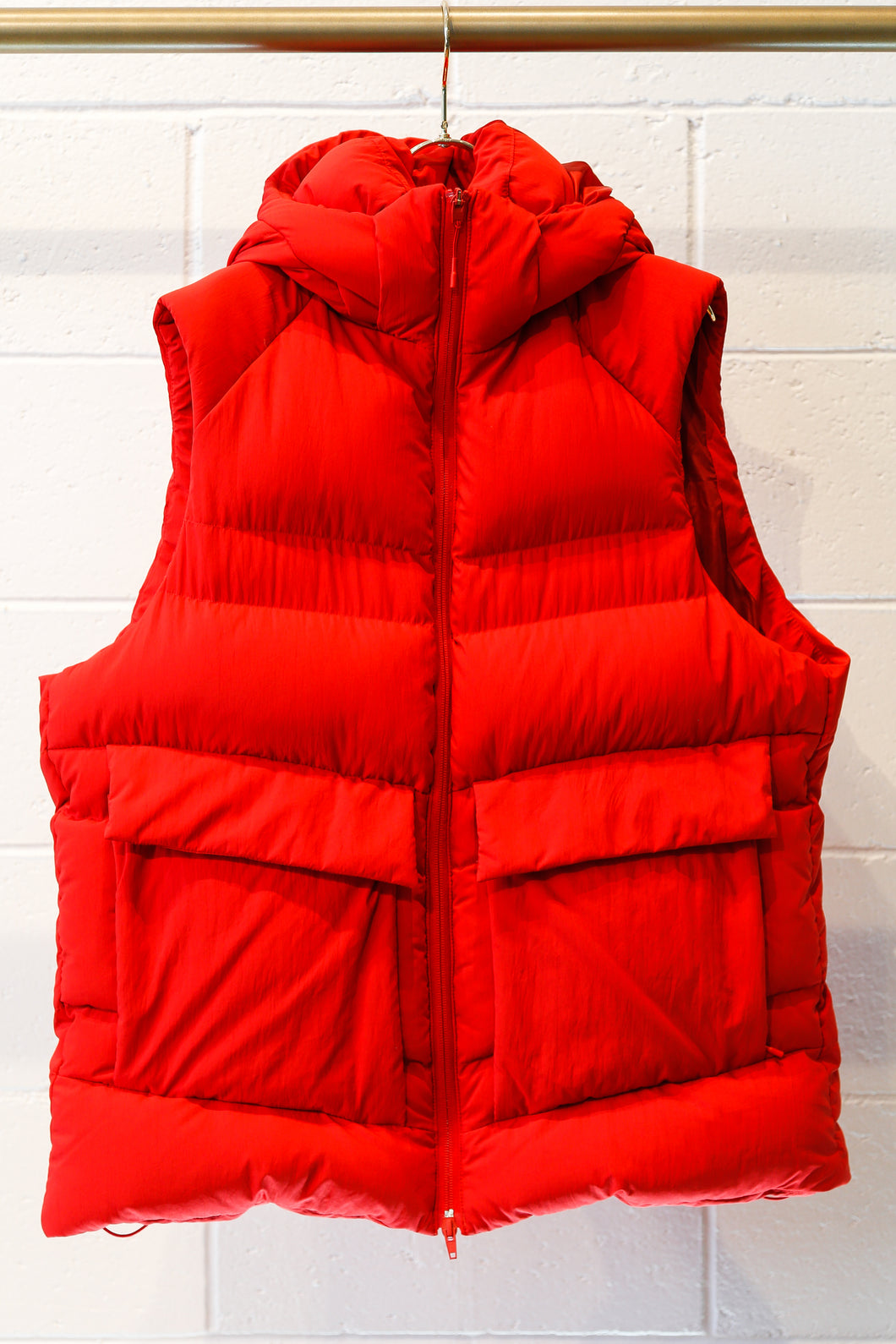 Y-3 M Classic Puffy Down Vest-Red