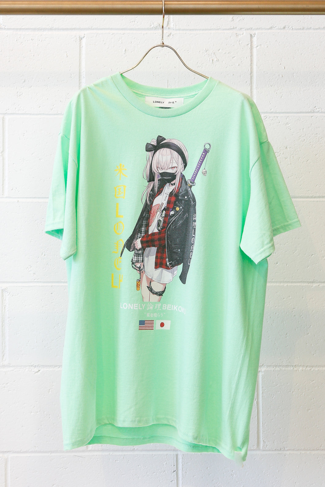 Lonely Girlz T-shirts (Lime)